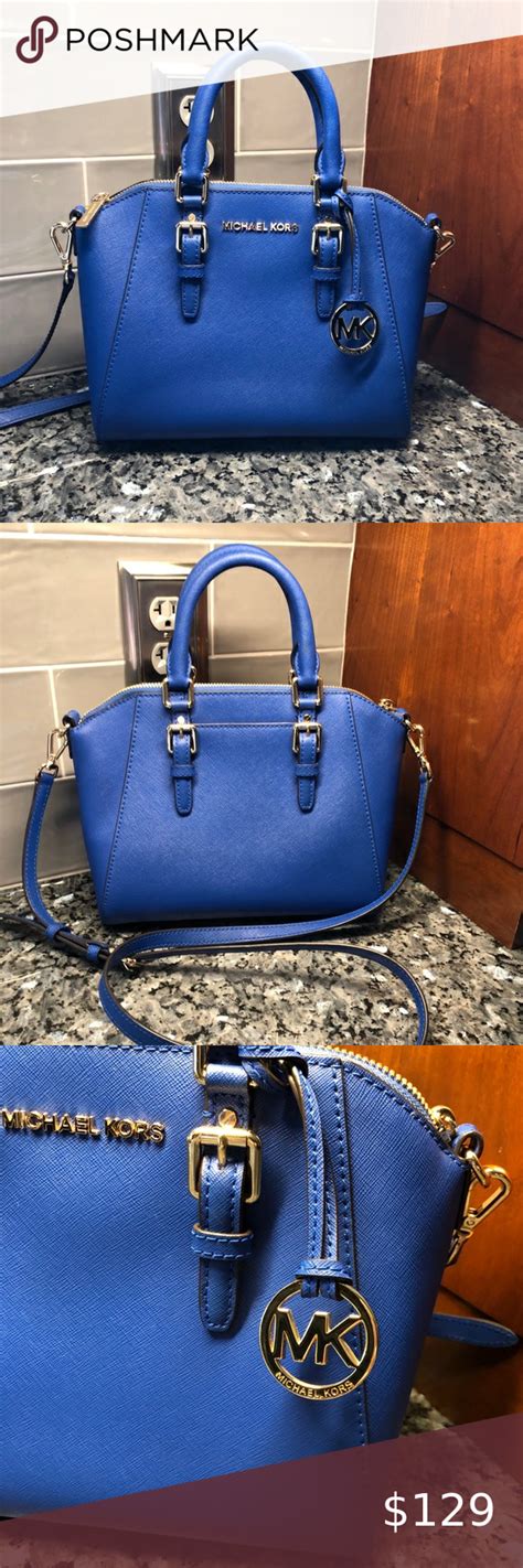 cobalt blue michael kors royal blue purse|Best 25+ Deals for Michael Kors Handbag Cobalt Blue .